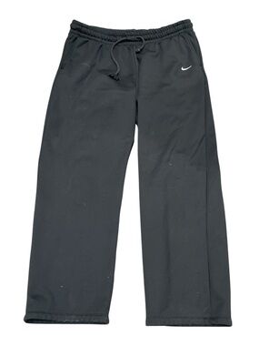 Nike Black Athletic Sweatpants track pants with Drawstring size XL